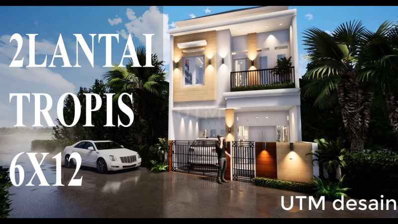 Inspirasi Desain Rumah Sederhana 6x12