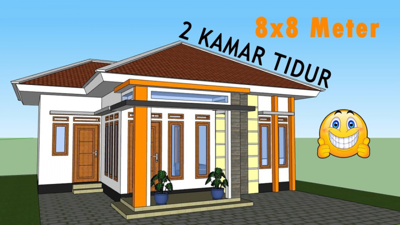 Inspirasi Desain Rumah Sederhana 2 Kamar