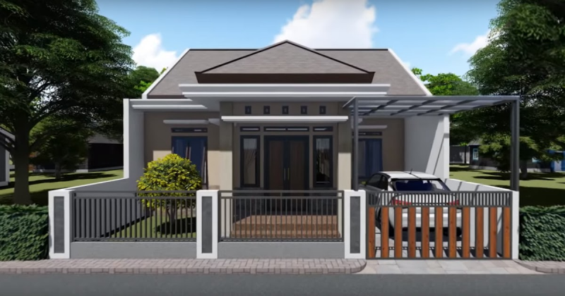 Desain Rumah Sederhana 3 Kamar Terbaru
