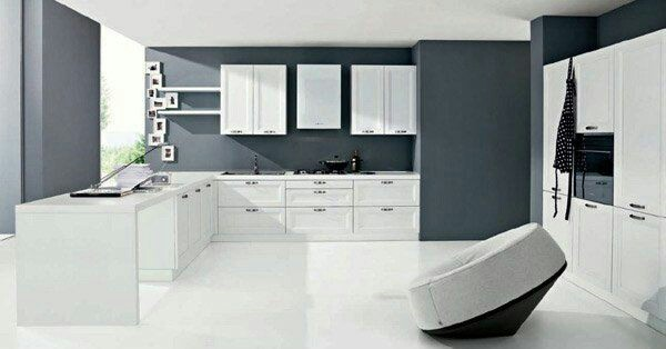 Model dapur sederhana yang terlihat klasik