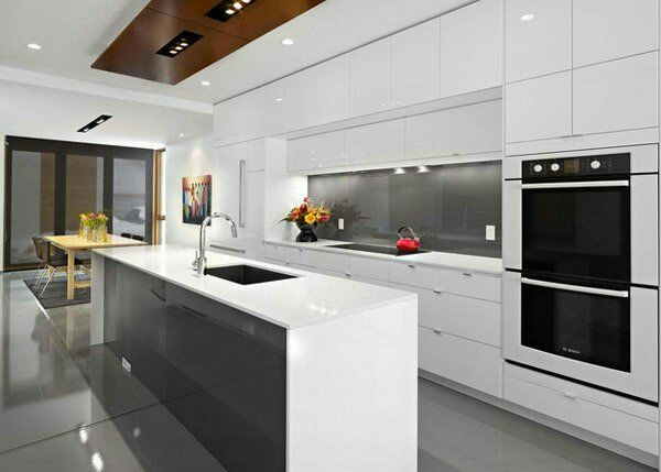 Kesan elegan pada model dapur di bawah ini dapat anda tiru
