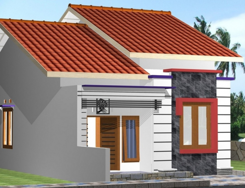 Desain Rumah Sederhana Dengan Biaya Murah Contoh