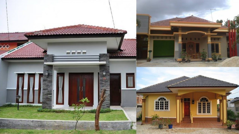 Desain Rumah Sederhana di Desa Modern Minimalis
