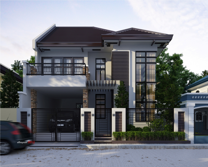 Desain Rumah Sempit Baru