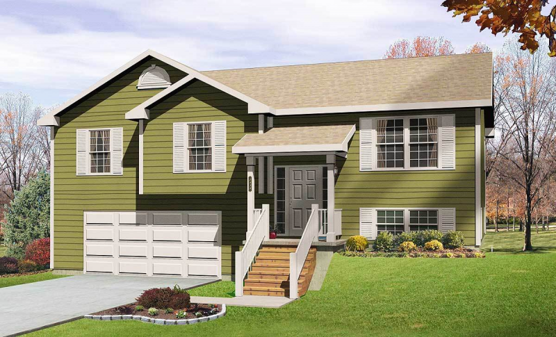 Desain Rumah Split Level Model Kekinian