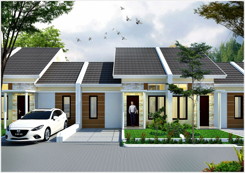 Desain Rumah Subsidi Gambar