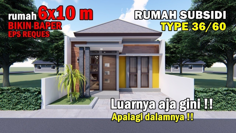 Desain Rumah Subsidi Kekinian