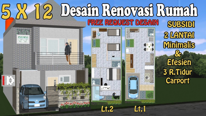 Desain Rumah Subsidi Model Kekinian