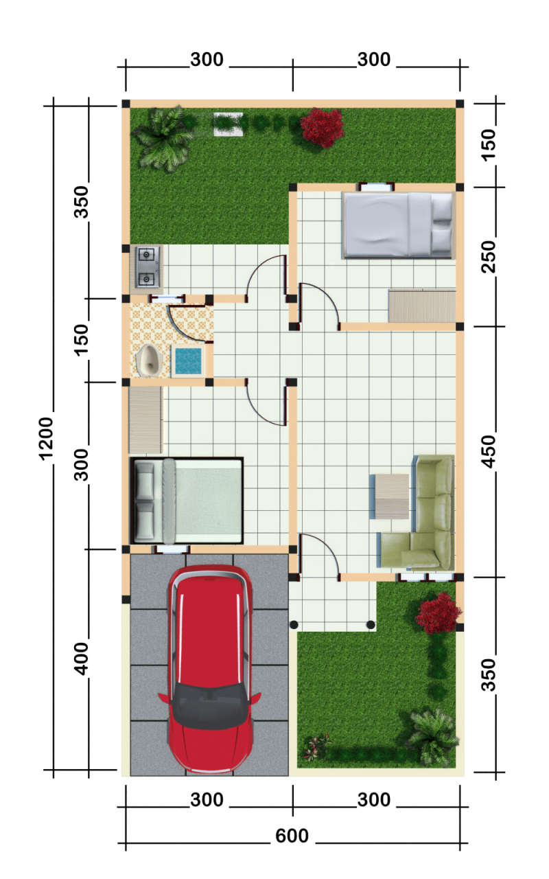 Ide Desain Rumah Subsidi