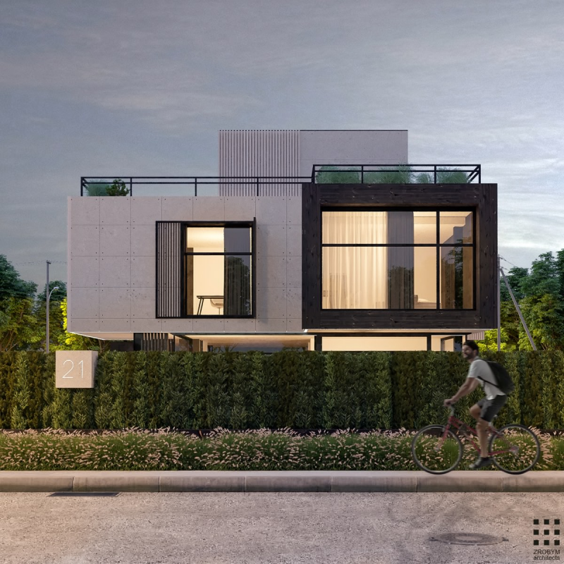 Desain Rumah Tampak Depan Keren Modern Minimalis