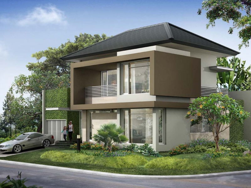Desain Rumah Tropis Minimalis Foto