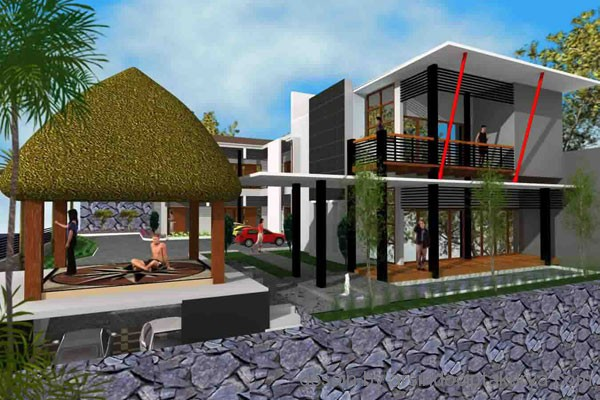 Desain Rumah Tropis Minimalis Simple