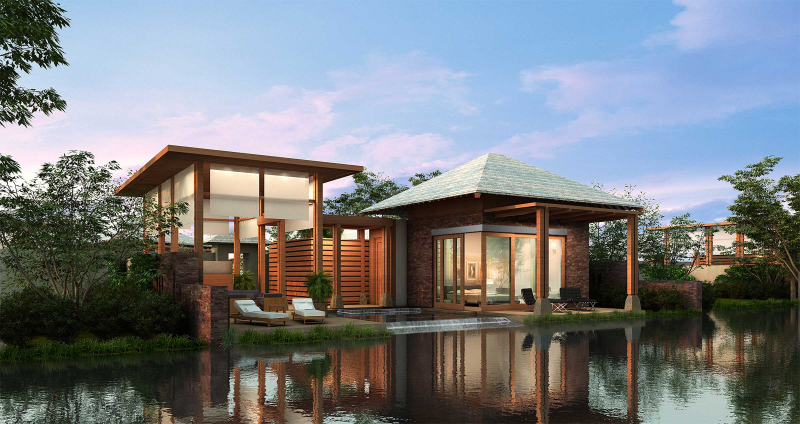 Contoh Desain Rumah Tropis