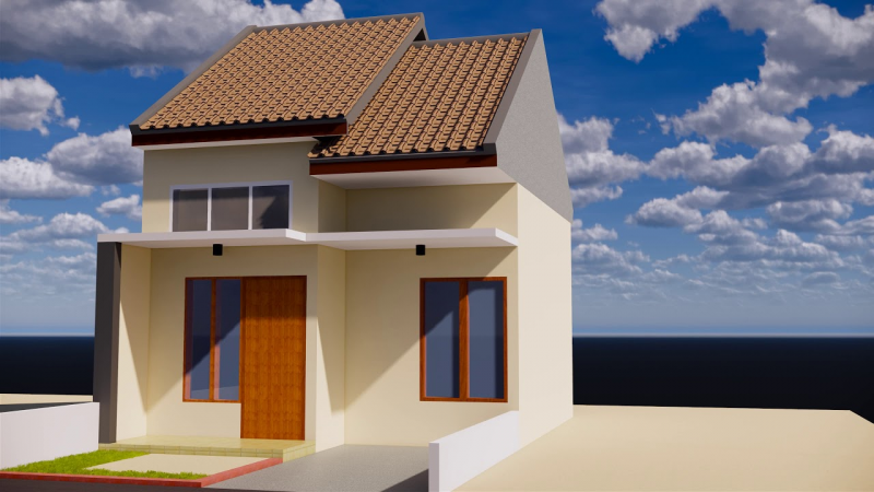 Desain Rumah Type 30 Terbaru