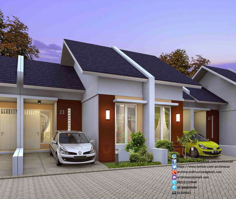 Desain Rumah Type 30 Terkini