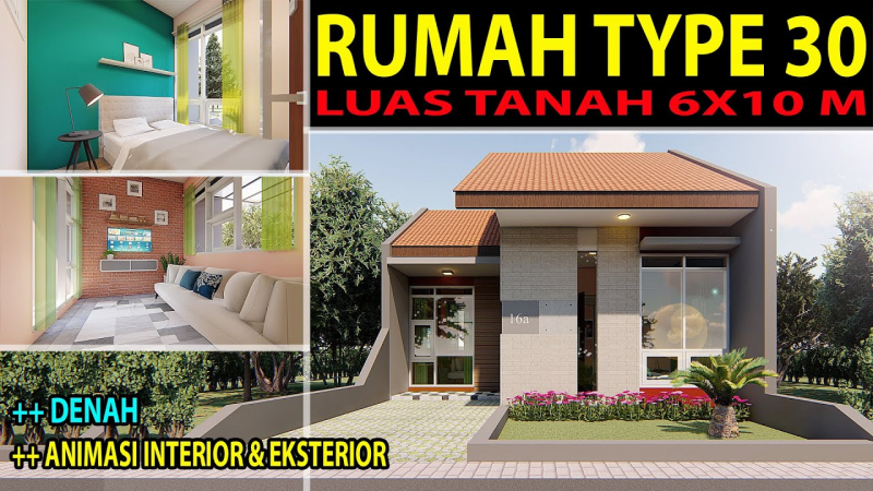 Gambaran Desain Rumah Type 30