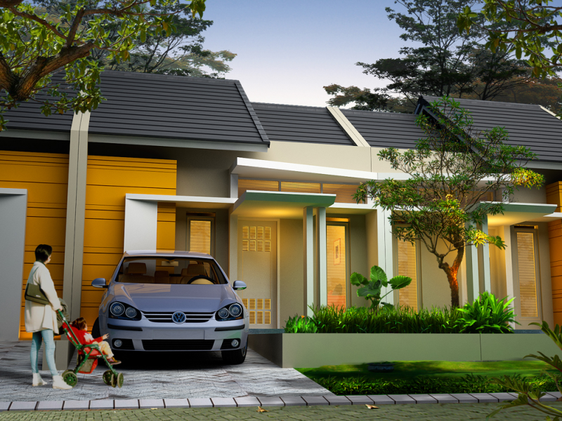 Desain Rumah Type 36 Gambar