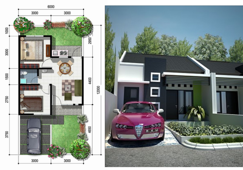 Inspirasi Desain Rumah Type 36