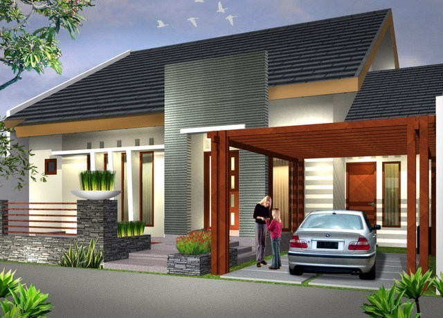 Desain Rumah Type 70 Gambar