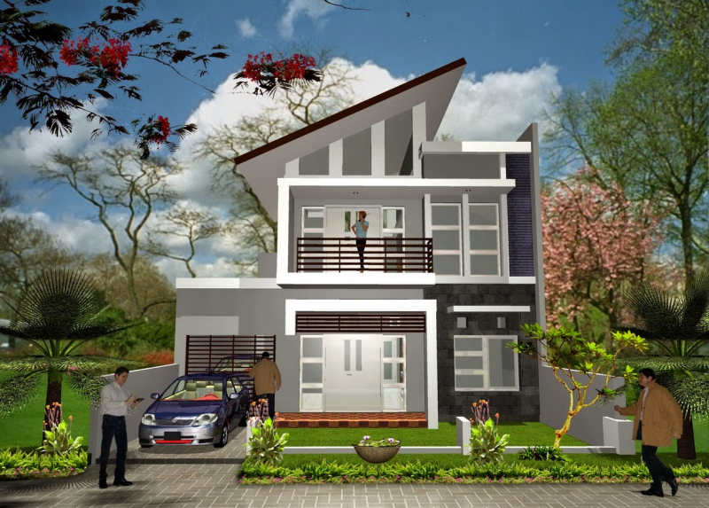 Desain Rumah Type 70 Model Kekinian