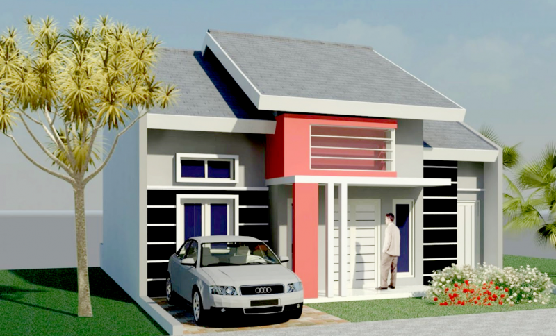 Sketsa Desain Rumah Type 70