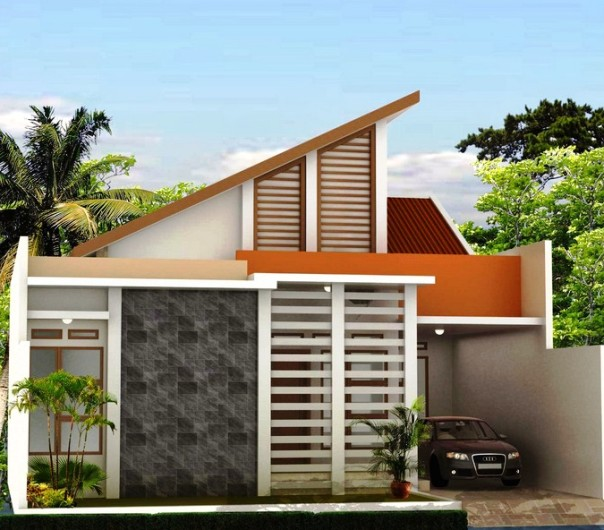 Desain Rumah Ukuran 5x12 1 Lantai Yang Simple