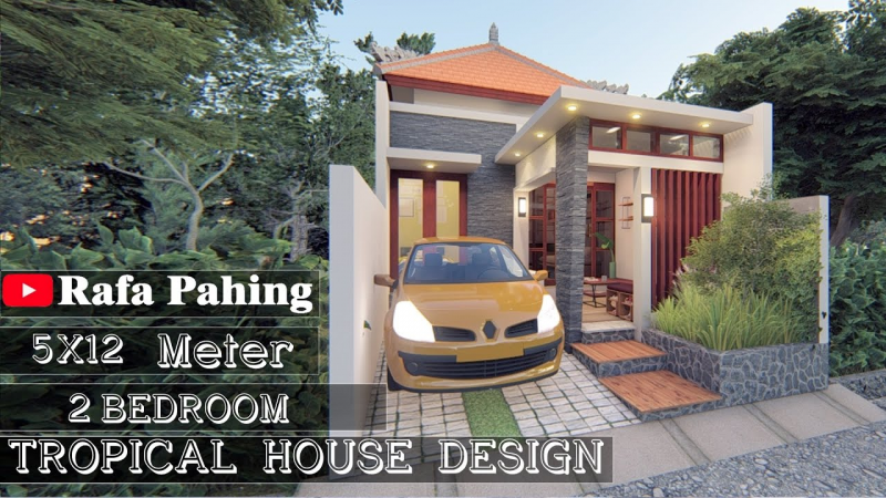 Inspirasi Desain Rumah Ukuran 5x12 1 Lantai