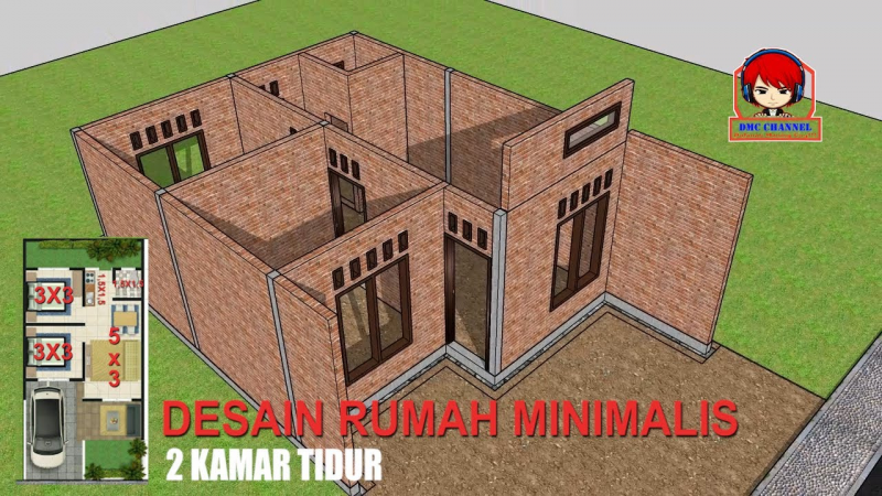 Foto Desain Rumah Ukuran 6x12