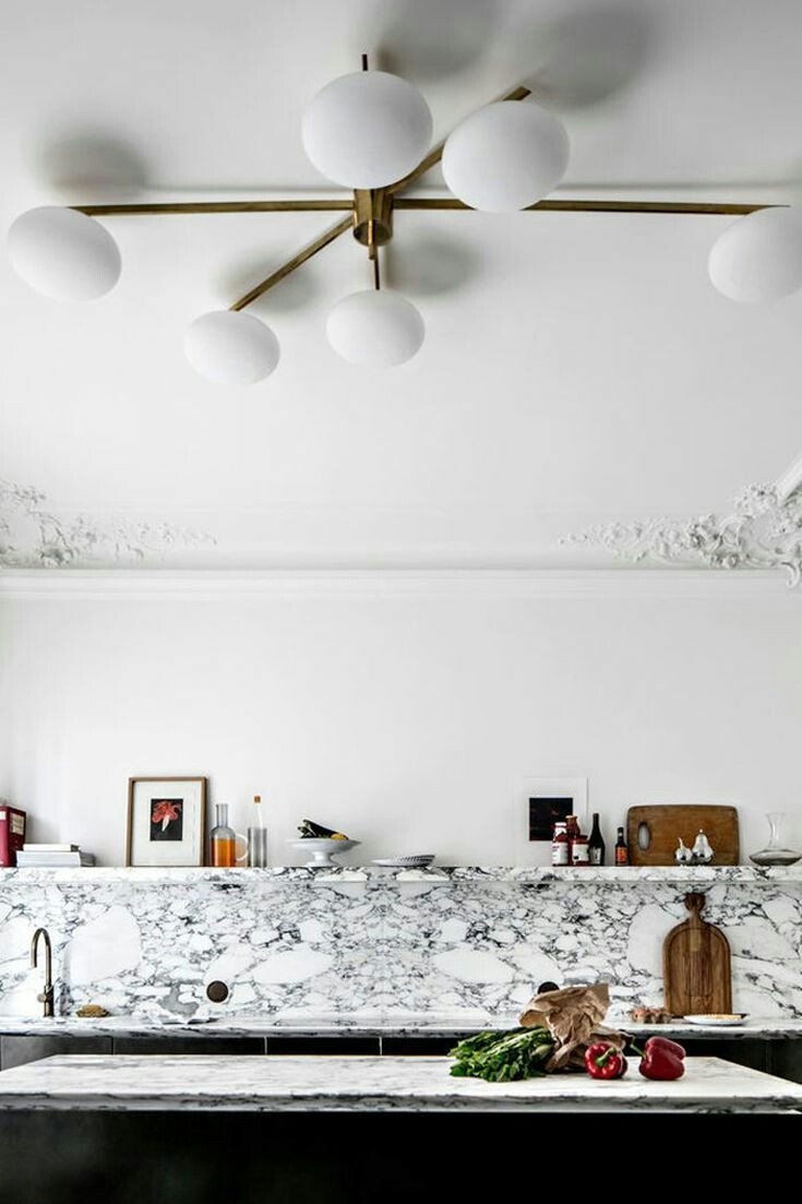 Bermainlah dengan proporsi agar dapur sederhana anda seimbang