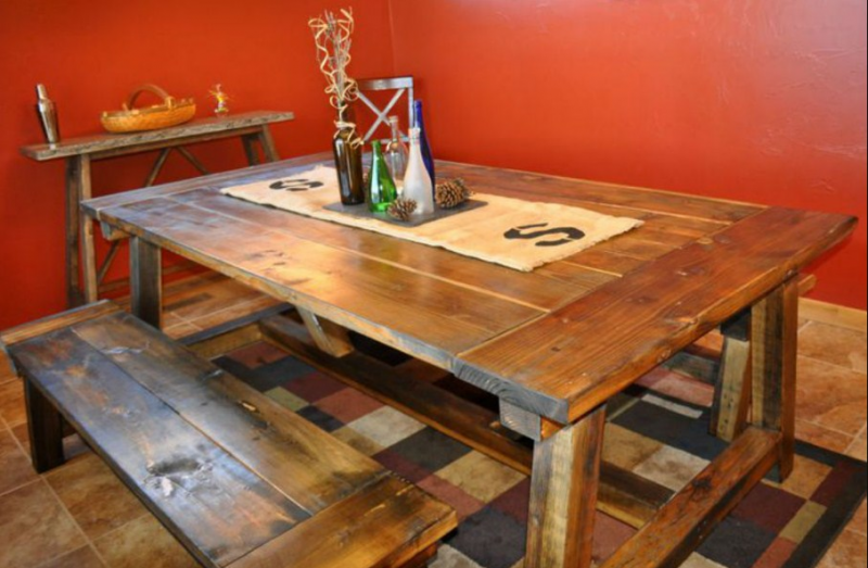 Desain Meja Warung Makan