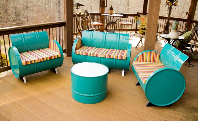 Desain Barang Bekas Jadi Interior Cafe