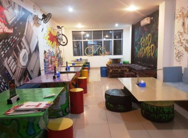 Meja Kursi Cafe Barang Bekas