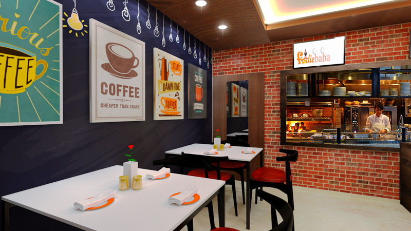 Interior Cafe Kecil