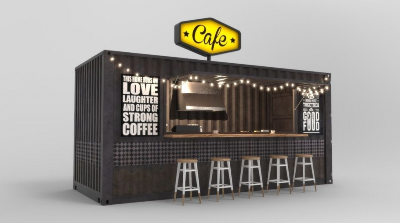 Manfaatkan container bekas