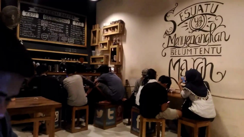 Desain Cafe Kopi Sederhana Anak Muda