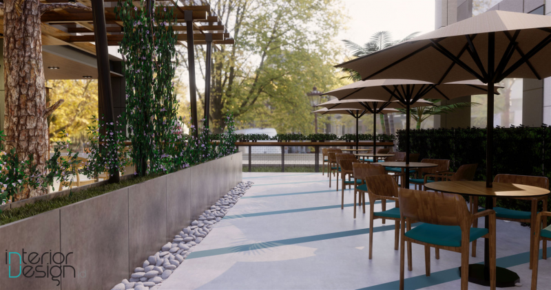 Desain Cafe Outdoor Pinggir Jalan