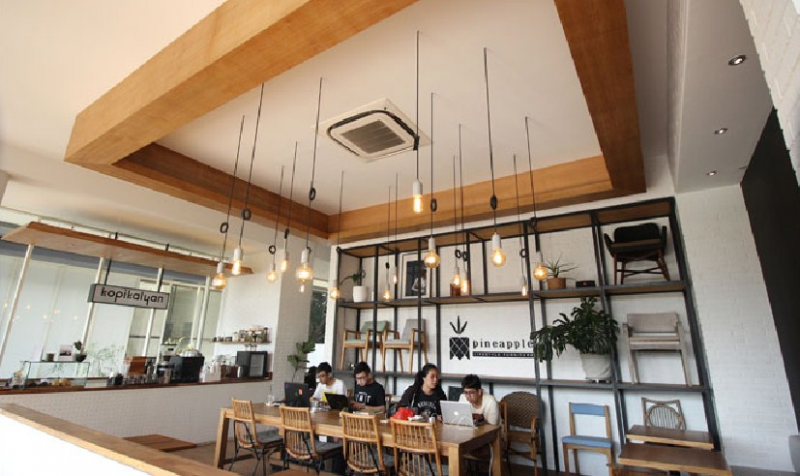 Desain Cafe Mini Sederhana Kekinian