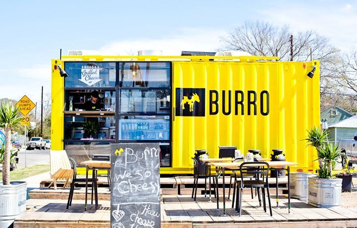 Desain Cafe Mini Sederhana Model Kontainer