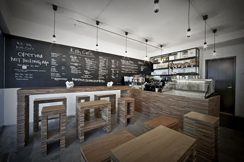Desain Cafe Minimalis Rumahan Kekinian