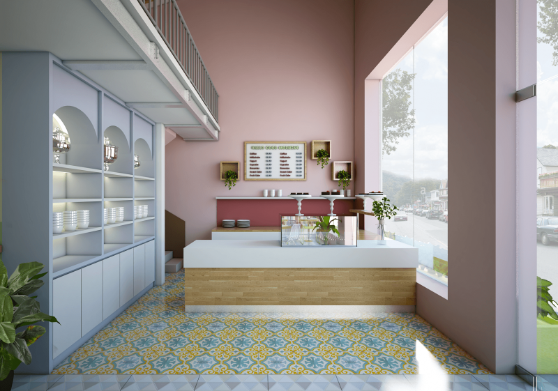 Desain Cafe Minimalis Rumahan Sederhana