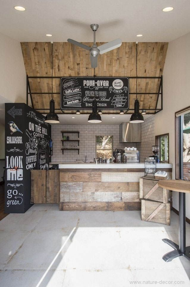 Desain Cafe Minimalis Rumahan Sempit