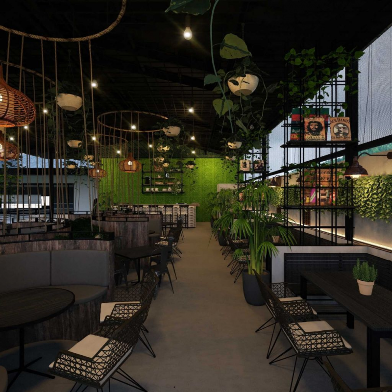 Cafe Ruko Instagramable Unik