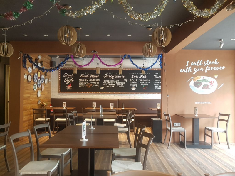 Desain Cafe Rumahan Yang Sederhana