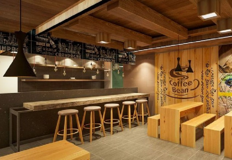 Desain cafe sederhana klasik keren