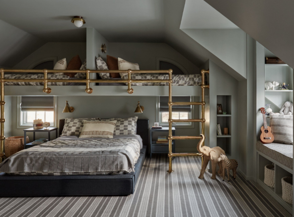 Retro dengan sentuhan vintage dari era 60-an atau 70-an