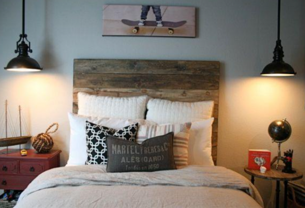 Pencahayaan dengan lampu vintage