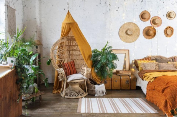 Warna-warna hangat dan netral