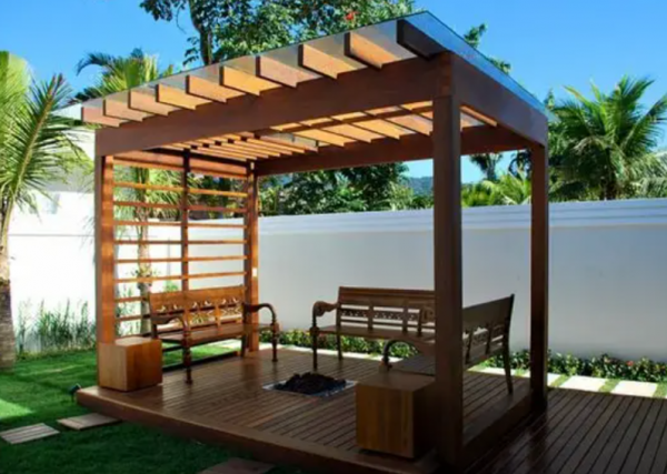 Buat area duduk kecil