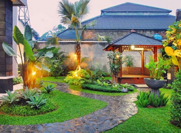 Cara Menata Taman Depan Rumah Sederhana