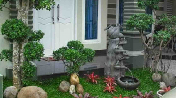 Desain Taman Depan Rumah Minimalis Modern